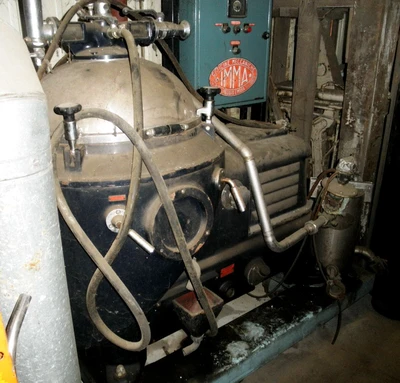 IMMA Media self-cleaning wine clarifier, 316SS.
