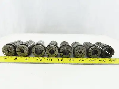 TG 100 Mixed Lot Collets 1/4"  3/8" 1/2"  5/8" 3/4" Lot Of 8