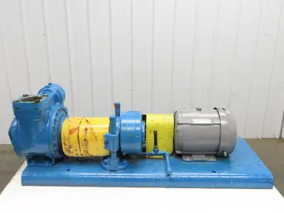 Blackmer XLW3F 3" Sliding Vane Pump Positive Displacement 3Hp 230/460V RH Inlet