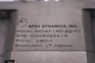 Apex Dynamics AF140-S2-P2 RATIO 80:1 STOCK M-170