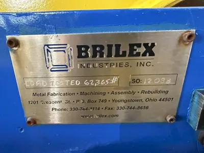 40,000 LB X 60" BRILEX COIL UP-ENDER. STOCK # 0237425.