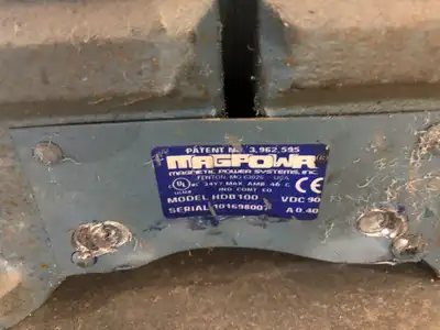 MAGPOWR HDB100 Magnetic Particle Brake 90VDC 0.40A