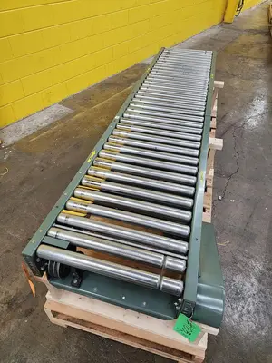 Used HYTROL V-BELT CONVEYOR Roller Conveyors Wisconsin US | Packer City Sales #1316852