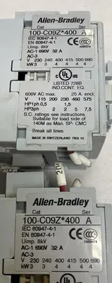 USED ALLEN-BRADLEY 100-C09Z*400