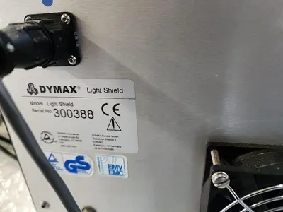 DYMAX MODEL 2000 FLOOD, ECE ZIP SHUTTER, LIHT SHEILD, 400 WATT POWER SUPPLY