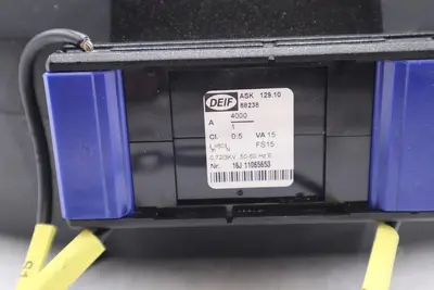 DEIF ASK 129.10 88238 VA 15  50-60 Hz E PLUG-IN CURRENT TRANSFORMER STOCK #2795