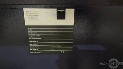 USED 2013 BYSTRONIC BYSPRINT FIBER 3015