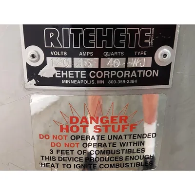 USED RITEHETE CORPORATION WJ-40