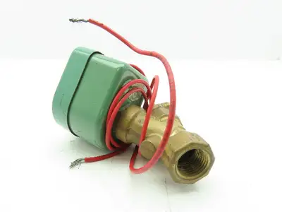 Asco 8030A17VH Red Hat Solenoid 2-Way Valve 1/2"NPT 220/240V