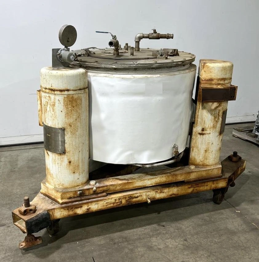 Tolhurst 30 x 18 perforate basket centrifuge, 316SS.