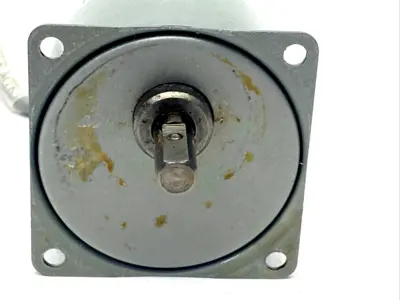 TG-38E-AM-50-KA | Tsukasa  D.C. Geared Motor 24VDC 6mm Shaft - Used