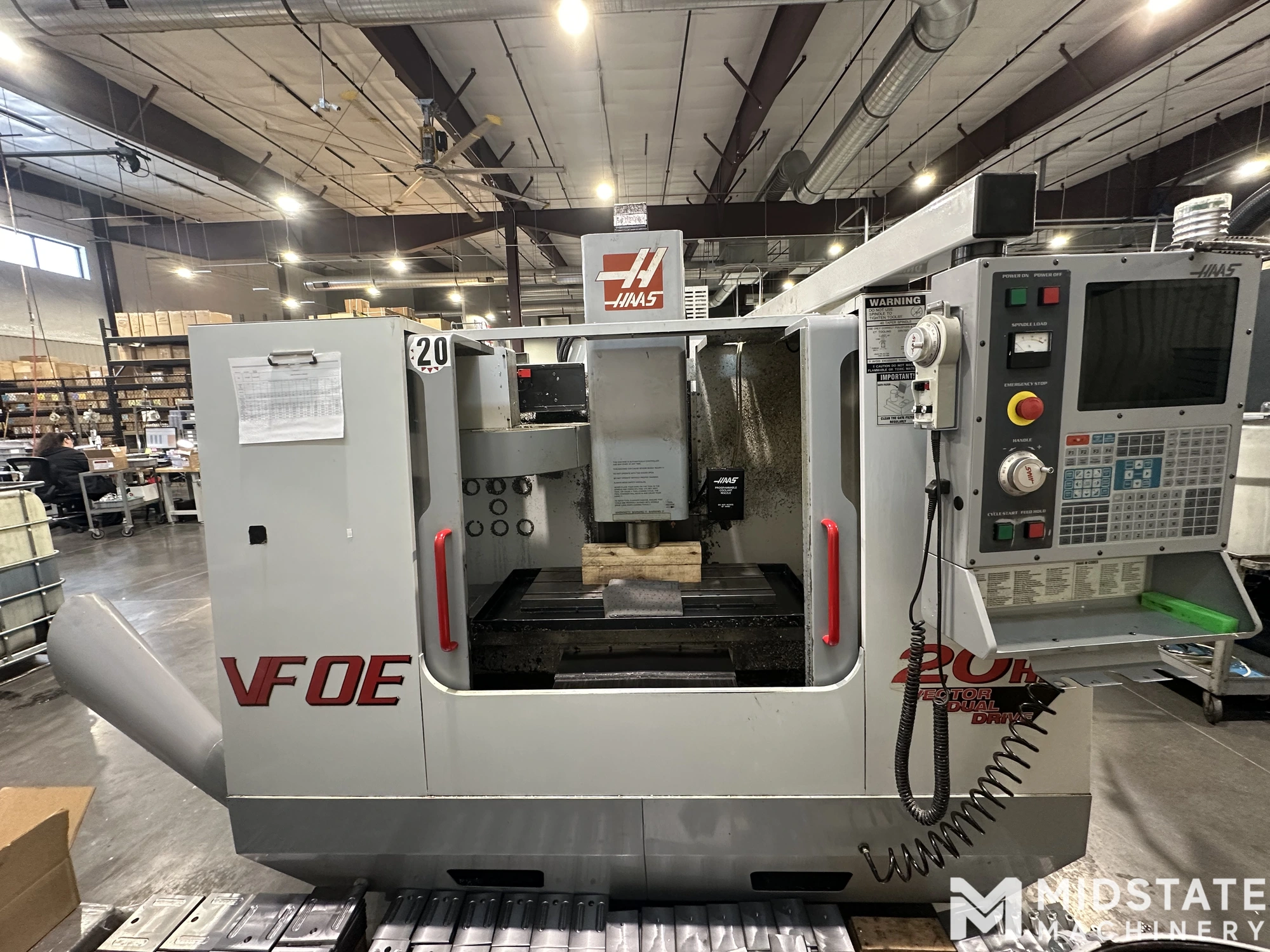 Haas VF-0E Vertical Machining Center, New in 2001