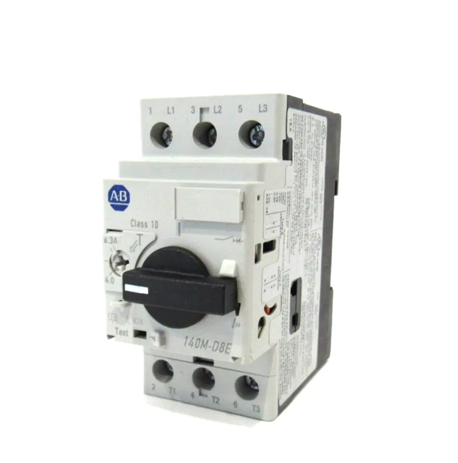 ALLEN BRADLEY 140M-D8E-B63 CIRCUIT BREAKER SER.C 140MD8EB63 NEW SURPLUS