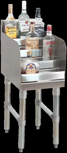 4 STEP LIQUOR DISPLAY STANDS - 8 SIZES AVAILABLE