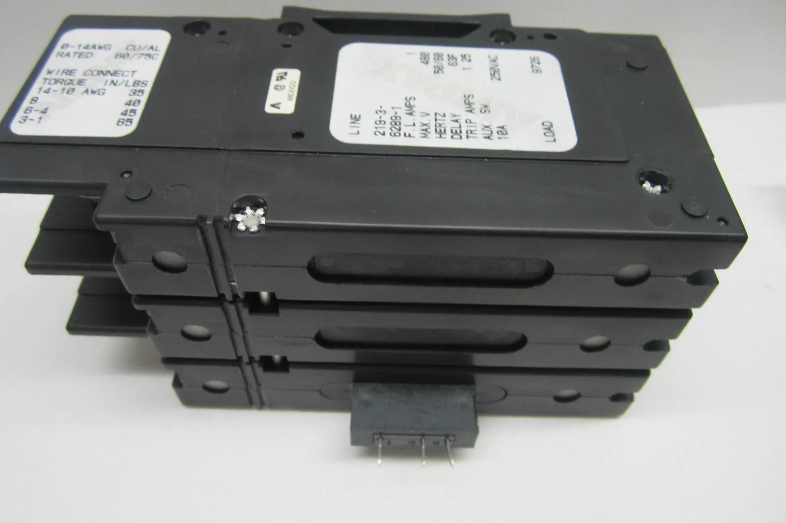 NEW AIRPAX 219-3-6289-1 CIRCUIT BREAKER 219362891