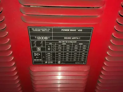 USED LINCOLN ELECTRIC 455M POWER WAVE