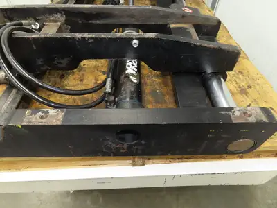 Hyster E100XN Forklift Carriage Fork Positioner 48" Width 10000lbs Class 4 READ