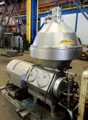 Alfa-Laval CRPX 714 HGV-14C peel oil separator, 316SS.