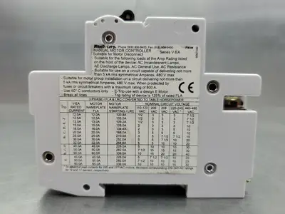 USED Altech Corp. ABL SURSUM C15A 3-Pole Circuit Breaker, 3CU15, 15A.