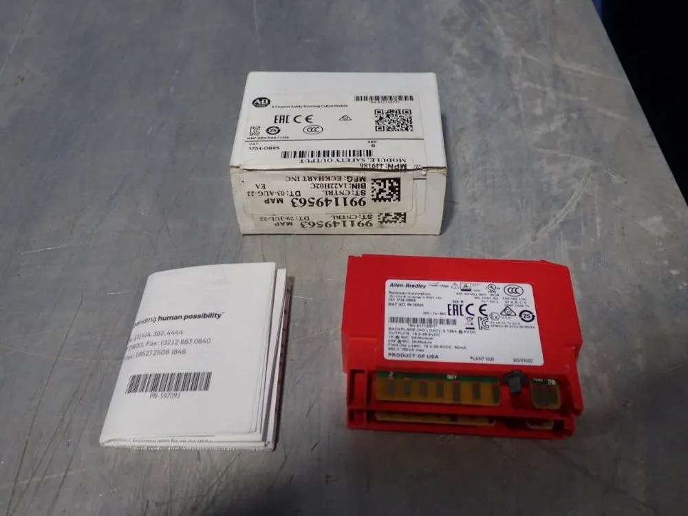 New | in-Stock ALLEN BRADLEY 1734OB8S PLC Input & Output Ohio US | HGR 24 #802878