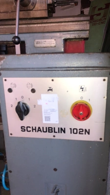 SCHAUBLIN Centre Lathe