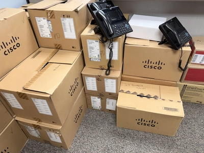 Used (250 +) CISCO PHONES CP-9951 AND OTHERS Office Equipment Michigan US | Miedema Asset Management Group #1419312