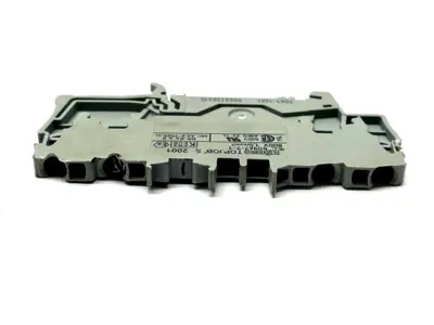 2001-1401 | Wago  Terminal Blocks 4 Position Feed Through Gray 14-18 AWG LOT OF 4 - Used