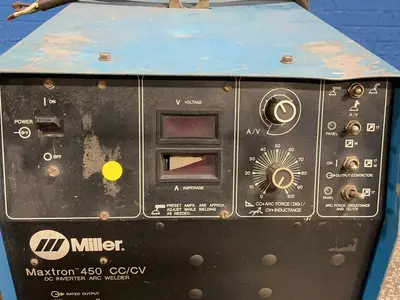 Used MILLER MAXTRON 450 CC/CV Mig Welders Ohio US | HGR 24 #1503783