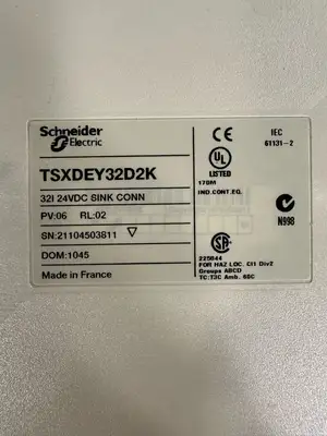 Schneider TSX Premium TSXDEY32D2K 321 24VDC SINK CONNECTOR (6.4.2)