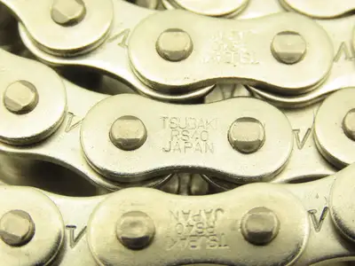 Tsubaki RS40 Chain Lambda Stainless Attachment 8' Long 40 Size 1/2" Pitch
