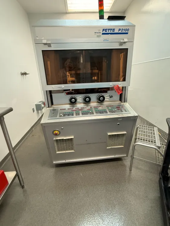 Used FETTE P2100 Tablet Presses New Jersey US | Perry Equipment #123173
