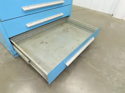 Nu-Era Modular Tool Storage Cabinet 9 Drawer 45x28x61" Stanley Vidmar Lista
