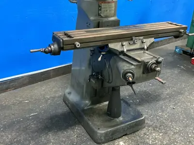 Bridgeport 9" X 48" Vertical Mill