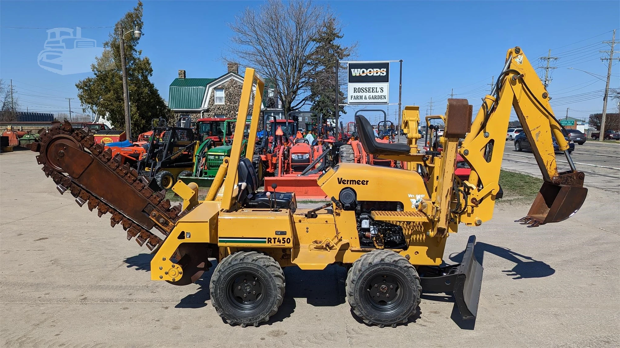 USED 2004 VERMEER RT450