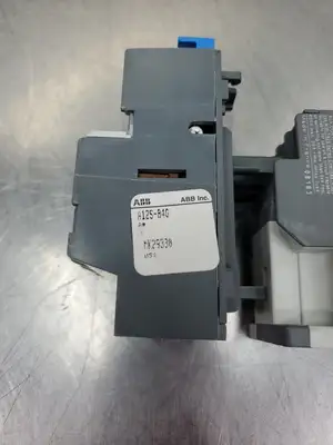 ABB A123010 28A 1000VAC Contactor w/TA25DU Auxiliary Contactor. 4A43