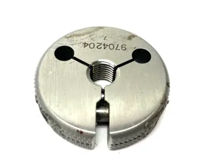 USED ALAMEDA M10 X 1.25-6G THREADED RING GAUGE NOT GO PD 9.042