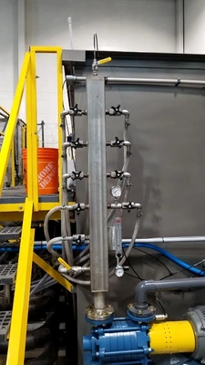 NEW: 400 GPM Dissolved Air Flotation System, 304SS.