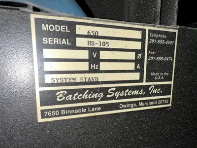 USED MOORE 100 MM BATCHER