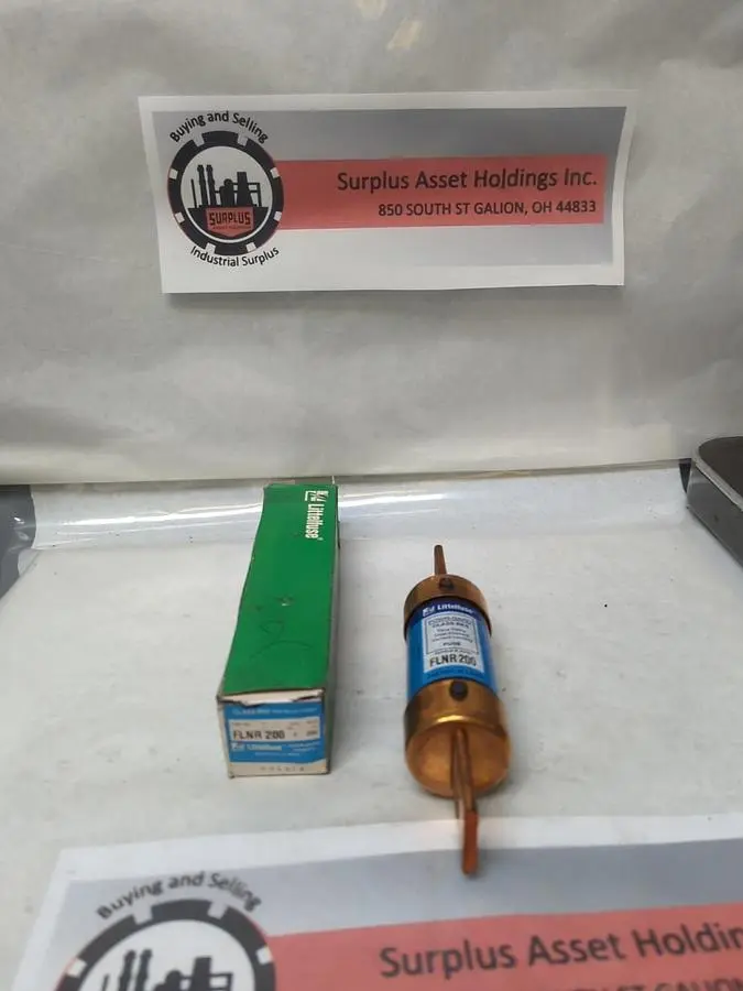 New | in-Stock LITTELFUSE FLNR-200 Miscellaneous Equipment (Electrical & Power) | Surplus Asset Holdings #1199302