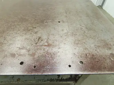 1/4" Top Steel Fabrication Welding Layout Table Work Bench 96"x48"x33"