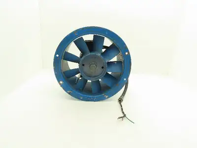 Ansaldo T1A315A0A613F5 Blower Motor Ventilator 12" 3000 CFM 480V 1.7A 3400RPM