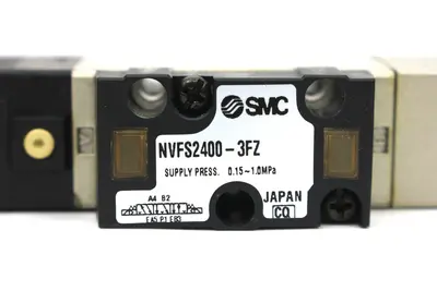 SMC NVFS2400-3FZ Solenoid Valve, 0.15~1.0 MPa