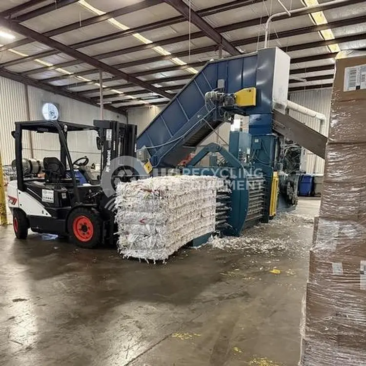 Used 2001 AMERICAN BALER PAC4029-730 AUTO TIE HORIZONTAL Balers Missouri US | US Recycling Equipment #1262705