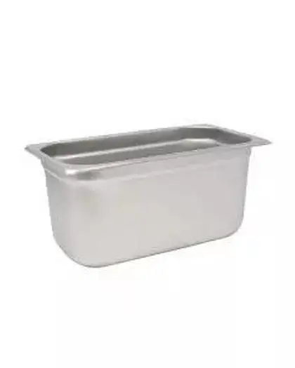 1/3 Size 4" Depth Stainless Steel Steam Table Pan
