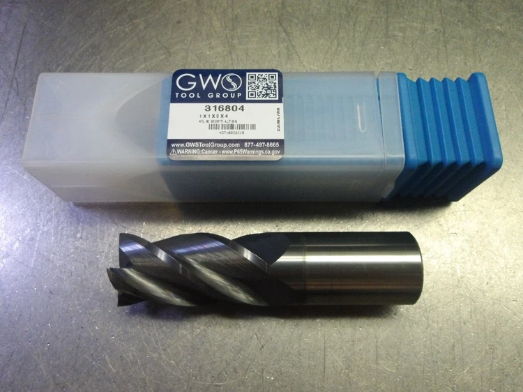 New | in-Stock GWS TOOL GROUP _UNKNOWN_ Carbide Endmills Michigan US | Superior Machine & Tool Inc #868159
