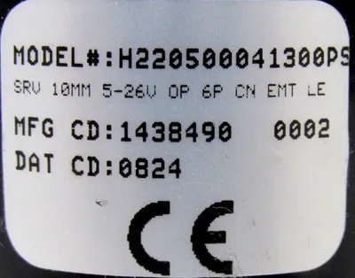 NEW DYNAPAR H220500041300PS ENCODER SRV 10MM 5-26V 0P 6P CN EMT LE