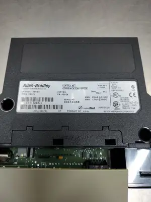 USED Allen Bradley 1756-CNB/E Ser E Control Net Comm Module, F/W 11.004