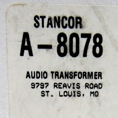 NEW STANCOR A-8078 AUDIO TRANSFORMER A8078