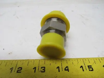 Cap Midlock 3/4" Pipe Thread Size 0.750 Stainless Steel Lot of 5