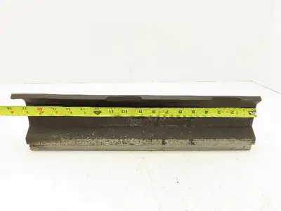 Press Brake Gooseneck Punch Die 17-1/4" Long 90° V 3/8" Finger 3-3/4" H Offset